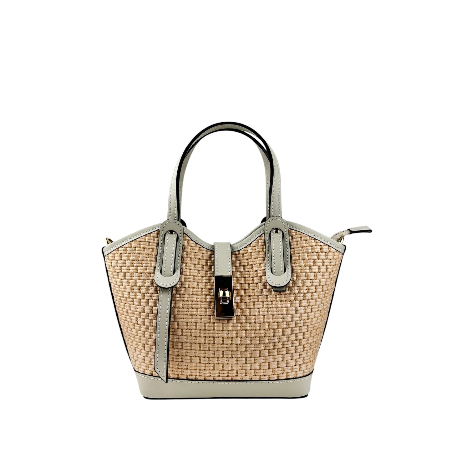 11025 - Raffia/Ball Bag