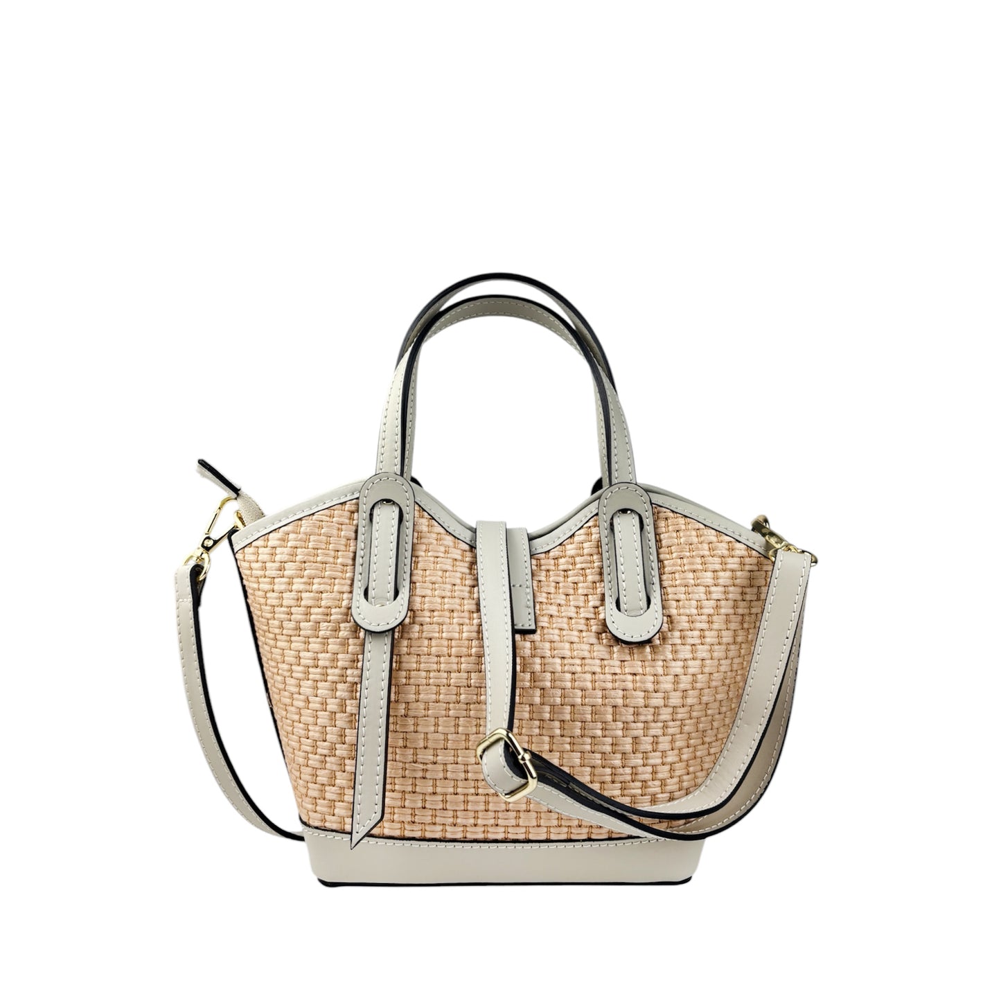 11025 - Raffia/Ball Bag