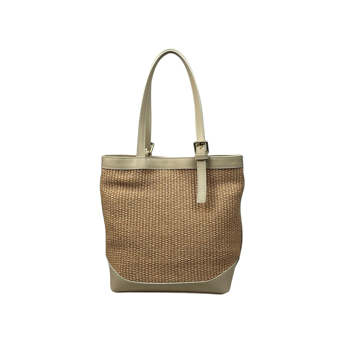 11012 - Raffia/Leather Bags
