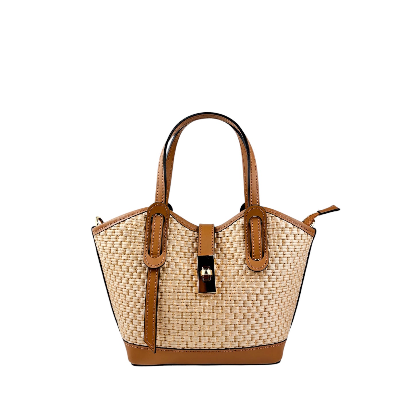11025 - Raffia/Ball Bag