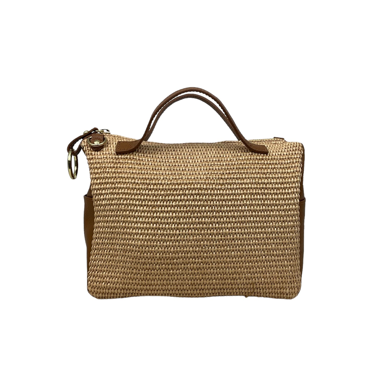 11011 - Raffia/Leather Bags