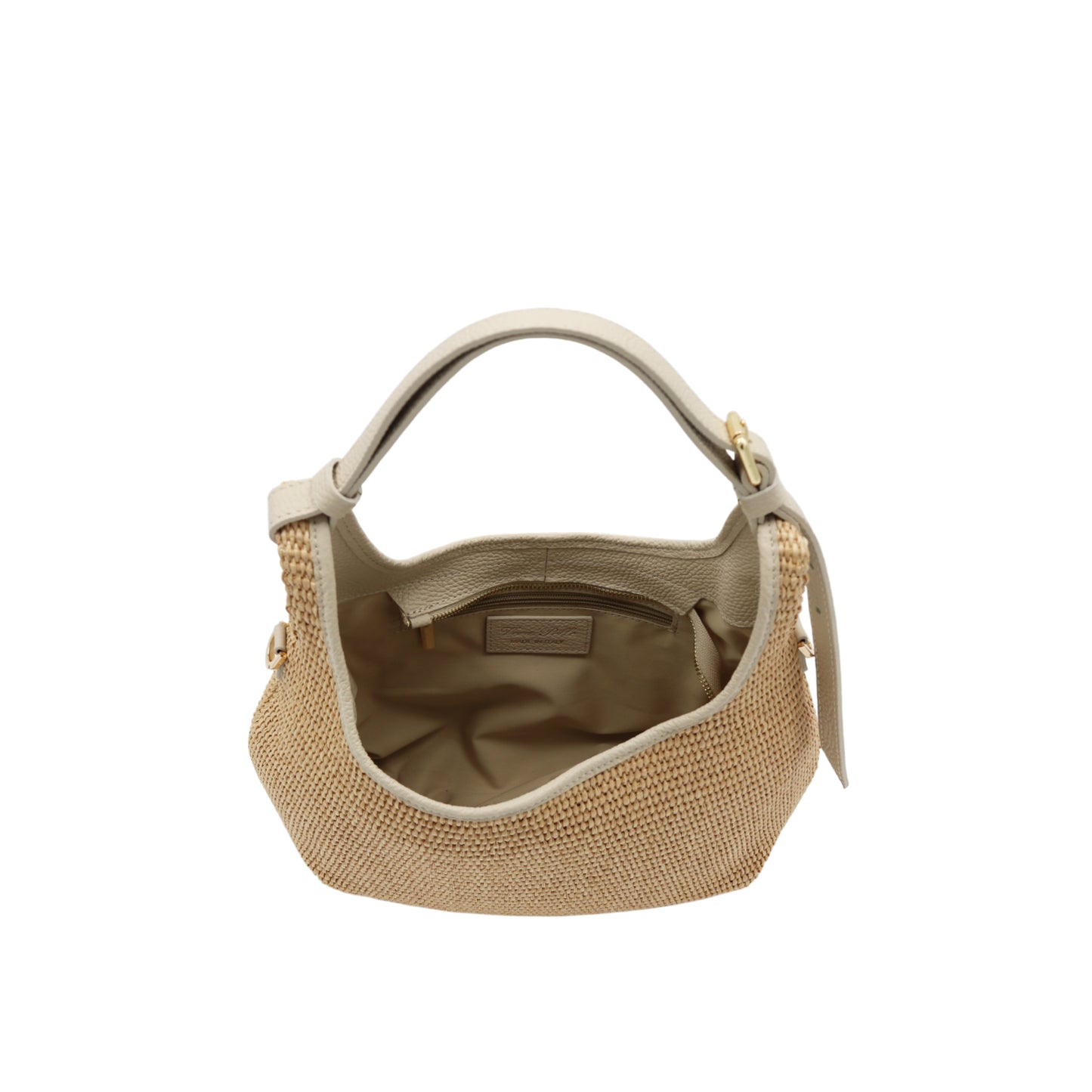 11030 - Raffia/Leather Bags