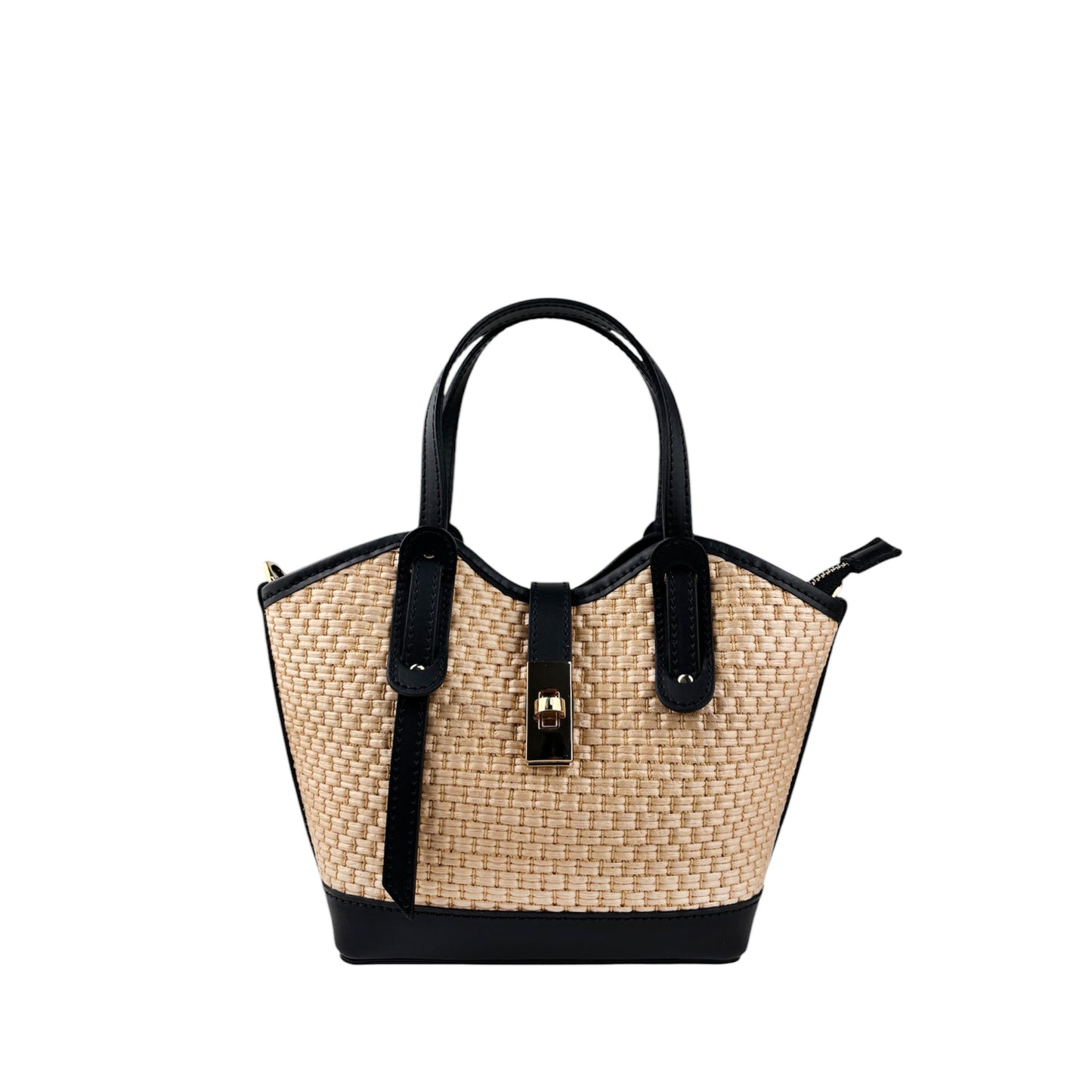 11025 - Raffia/Ball Bag