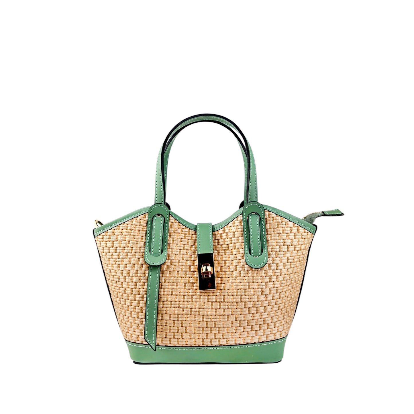 11025 - Raffia/Ball Bag