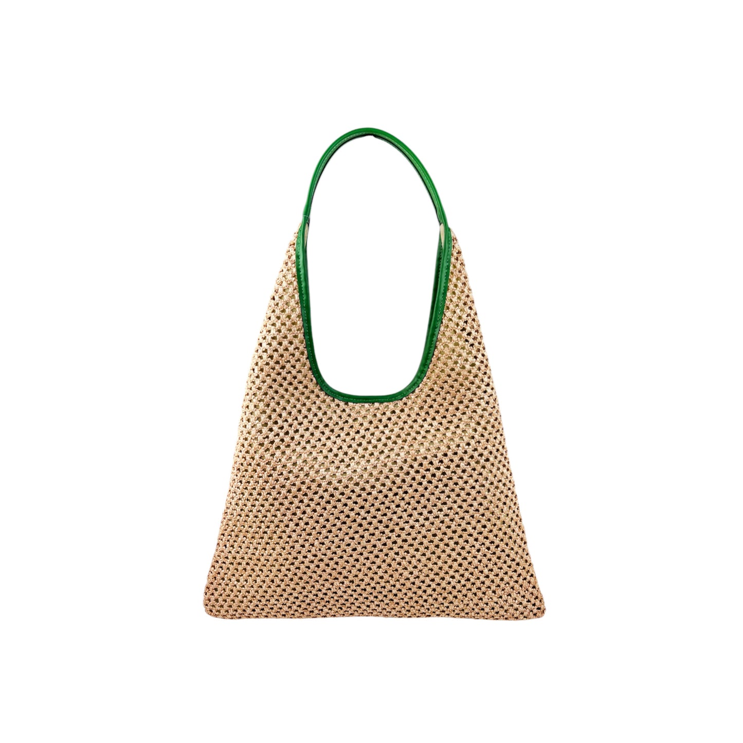 11029 - Raffia/Leather Bags
