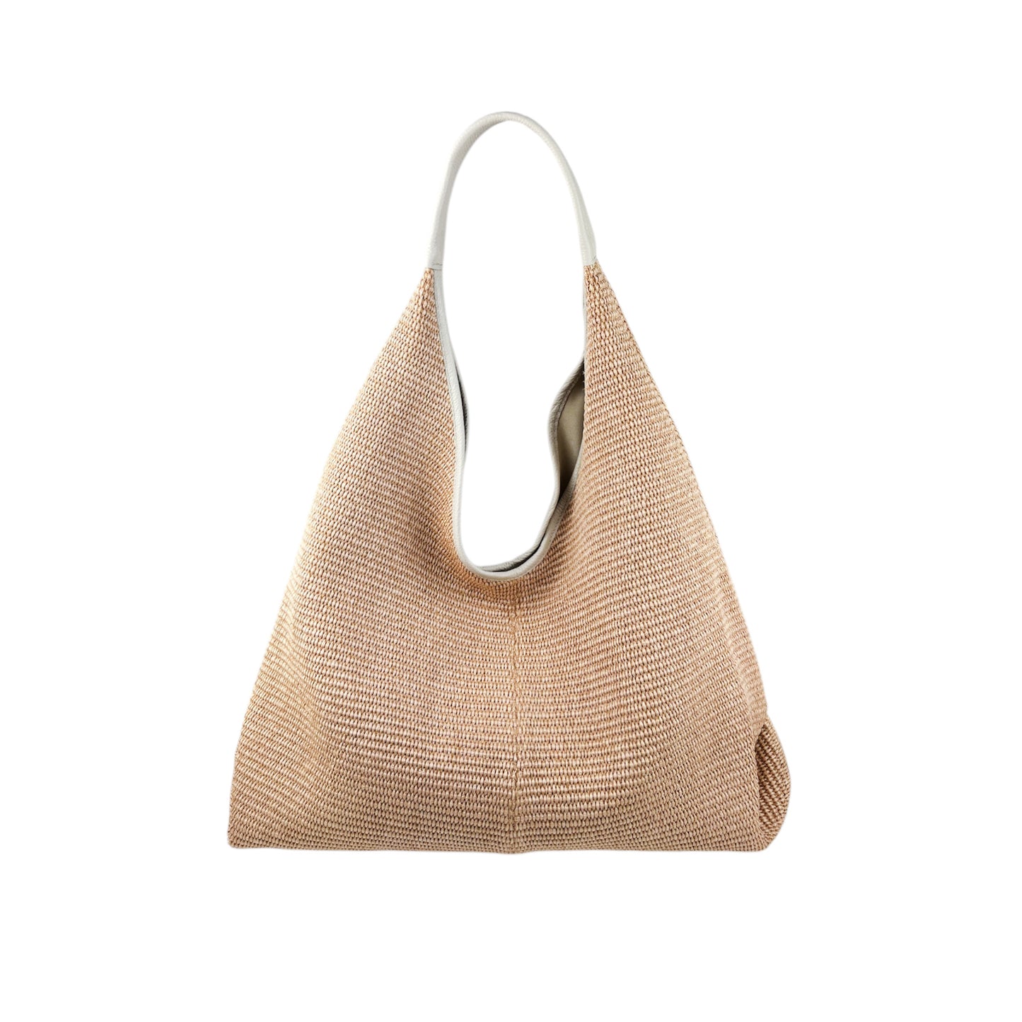 11027 - Borsa in Rafia/Pelle