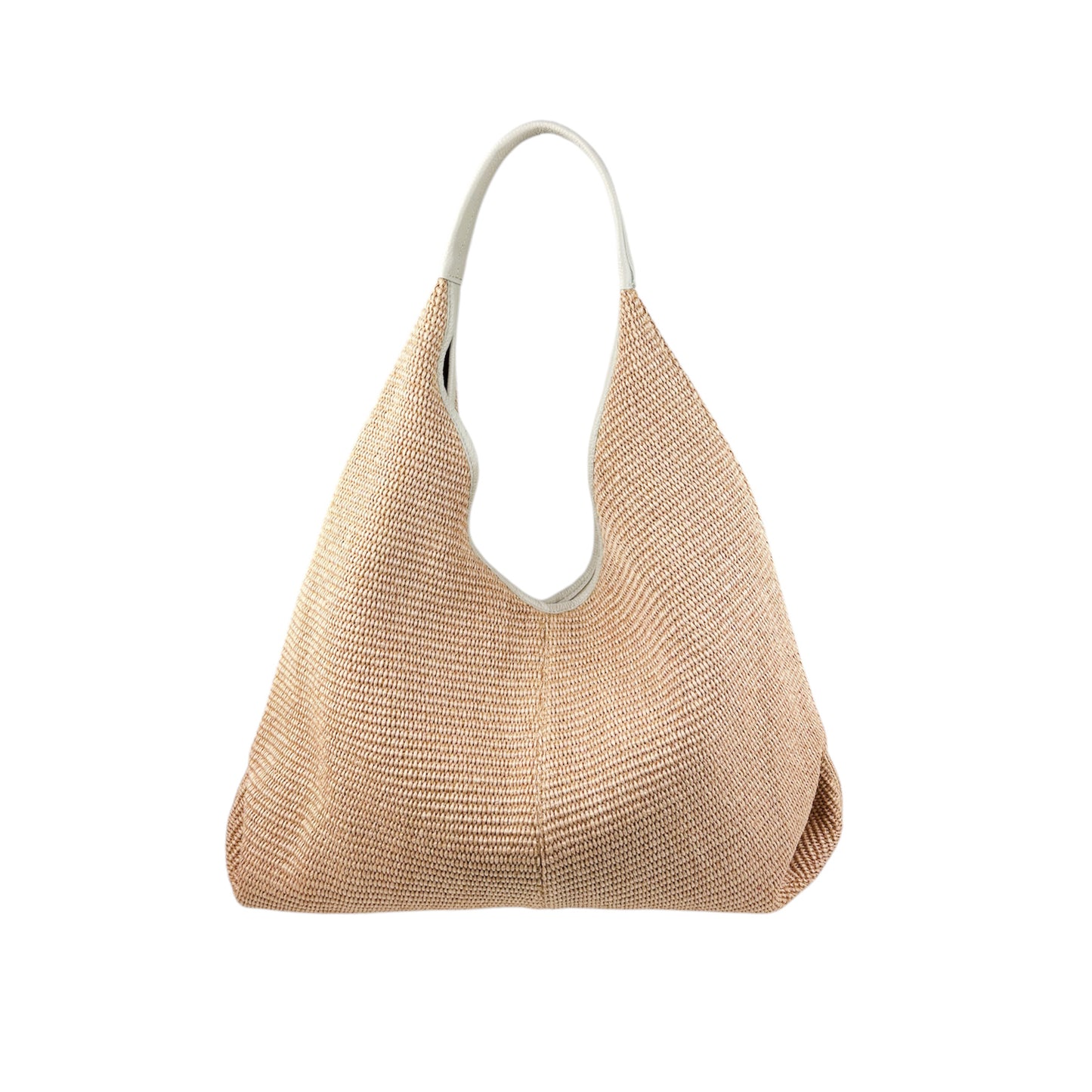 11027 - Borsa in Rafia/Pelle
