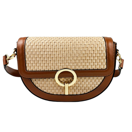 11026 - Borsa in Rafia /Pelle
