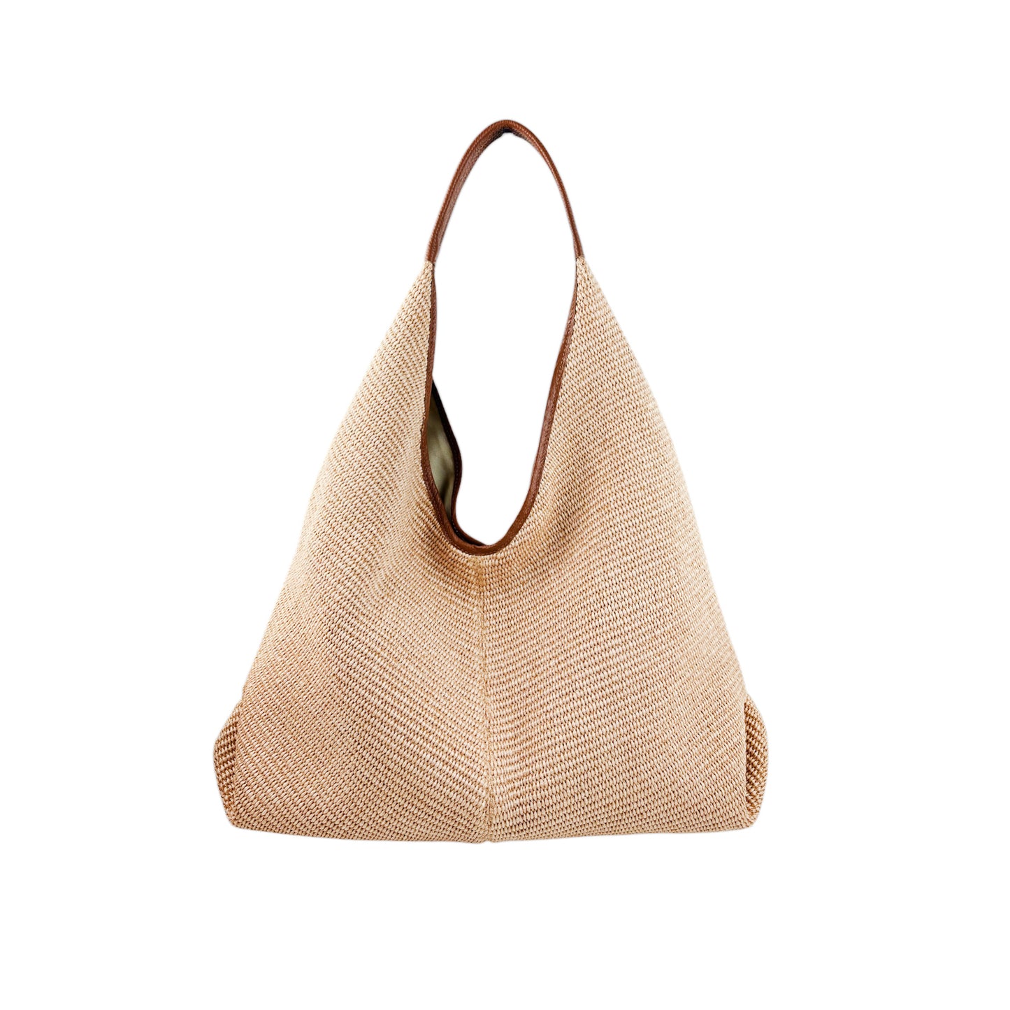 11027 - Borsa in Rafia/Pelle