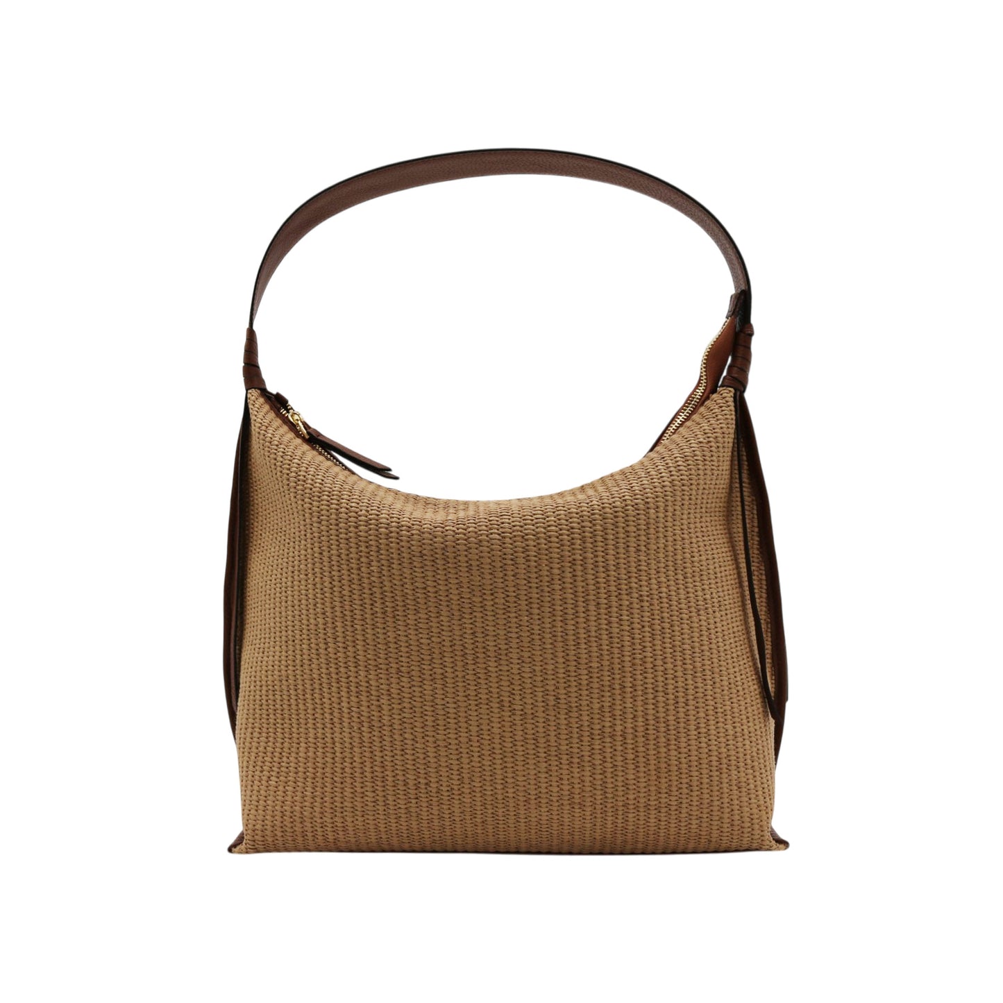11038 - Raffia/Leather Bags