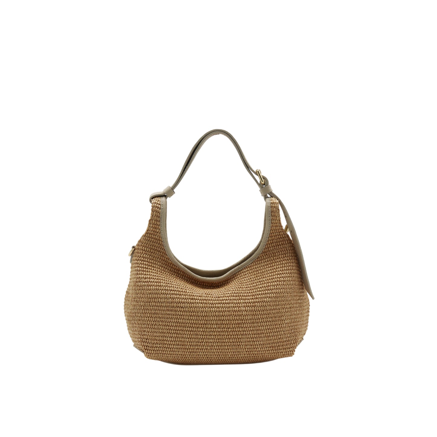 11030 - Raffia/Leather Bags