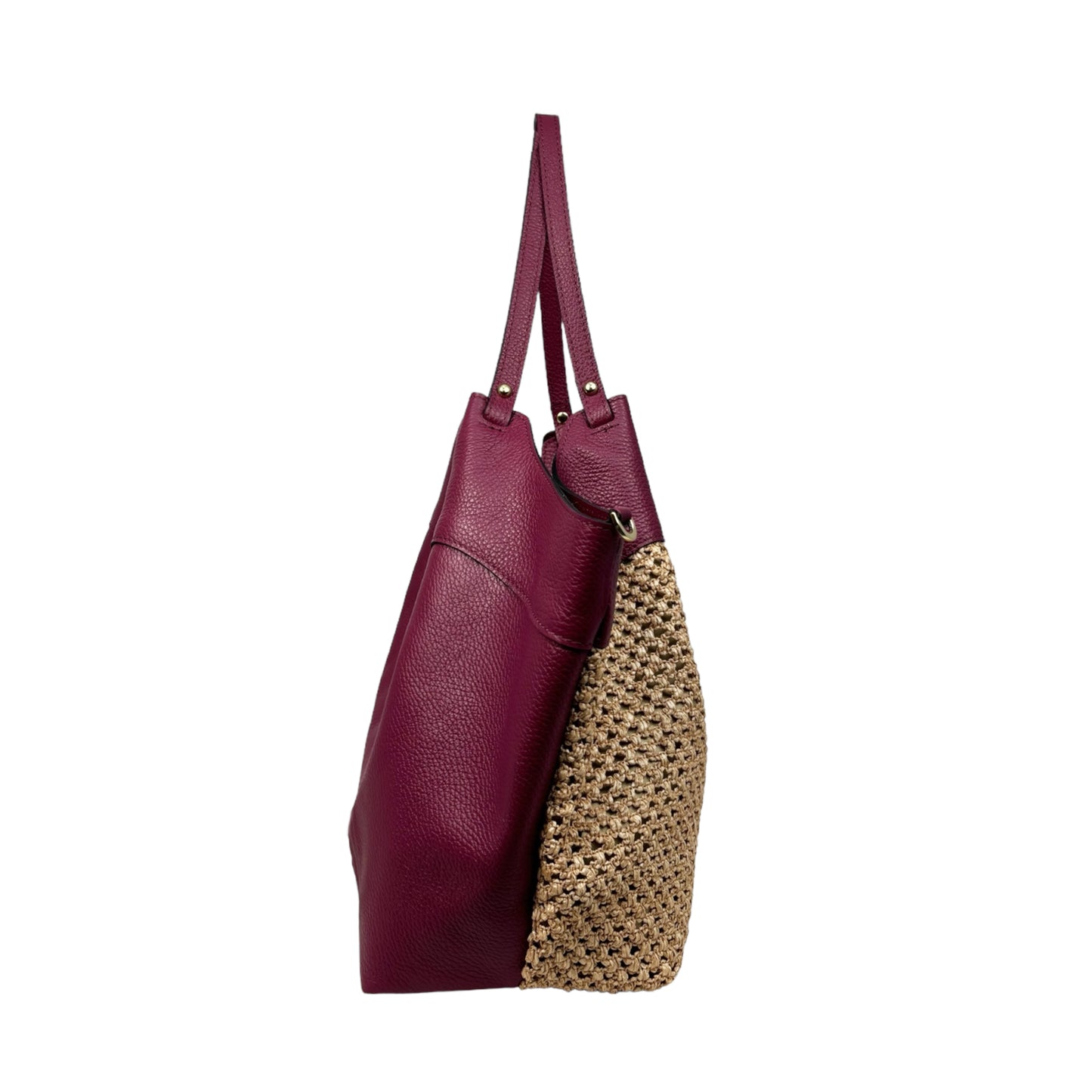 11019 - Borsa in Rafia/Pelle