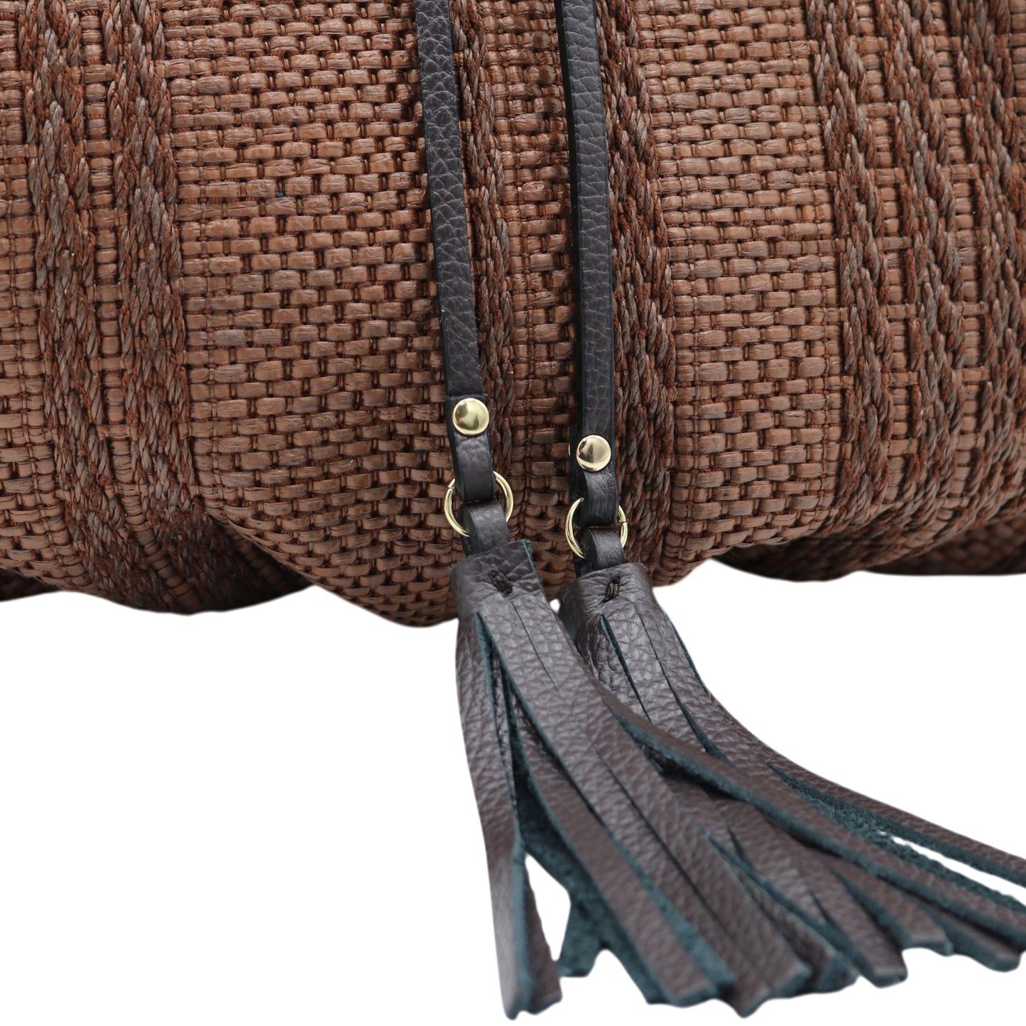 11033 - Rafia/Leather Bags