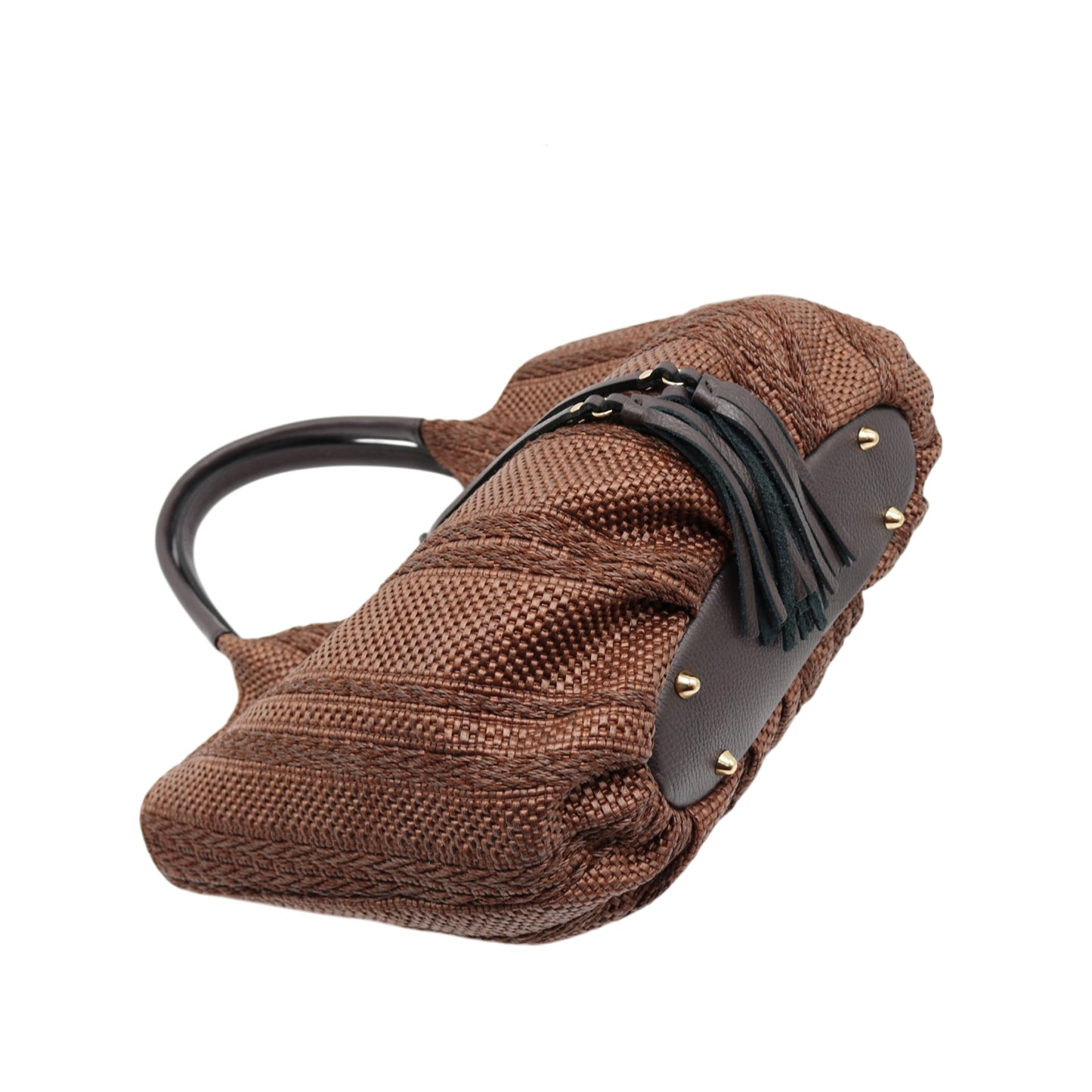 11033 - Rafia/Leather Bags