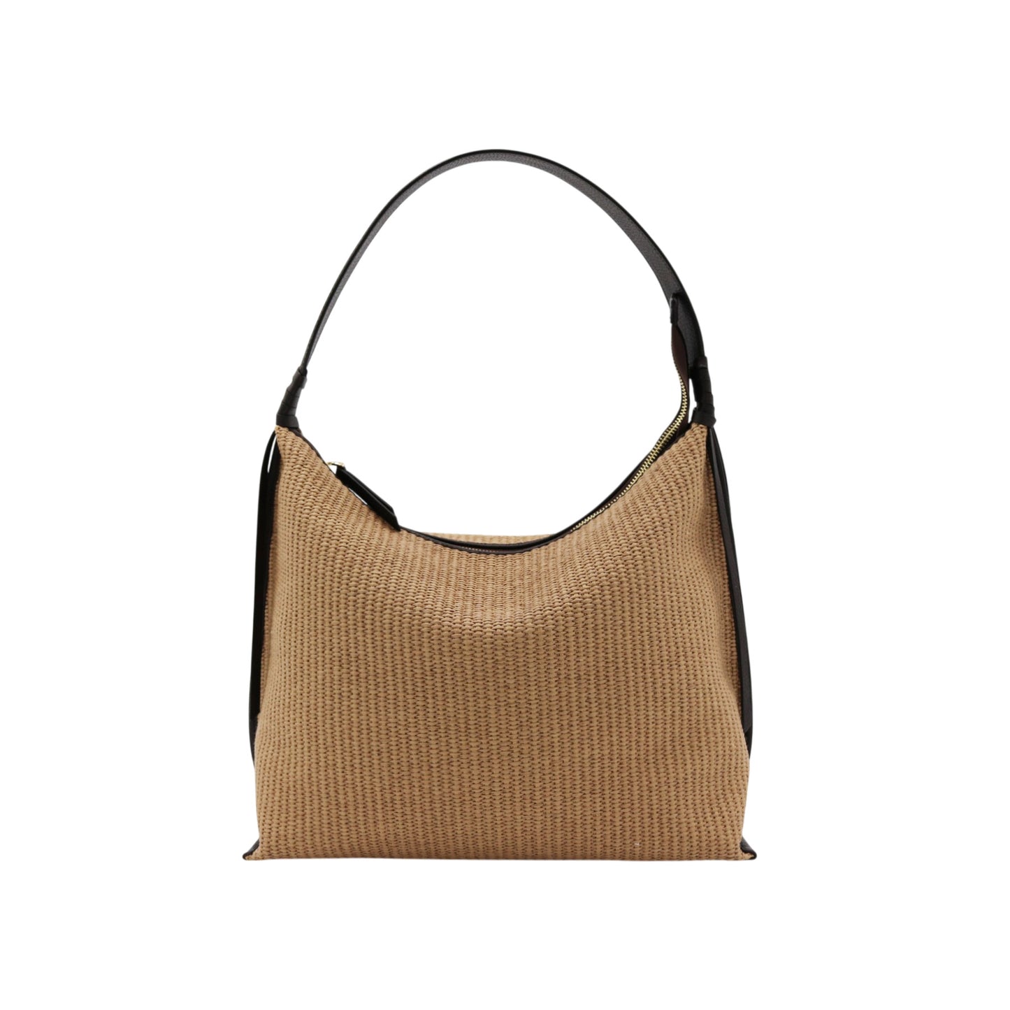 11038 - Raffia/Leather Bags