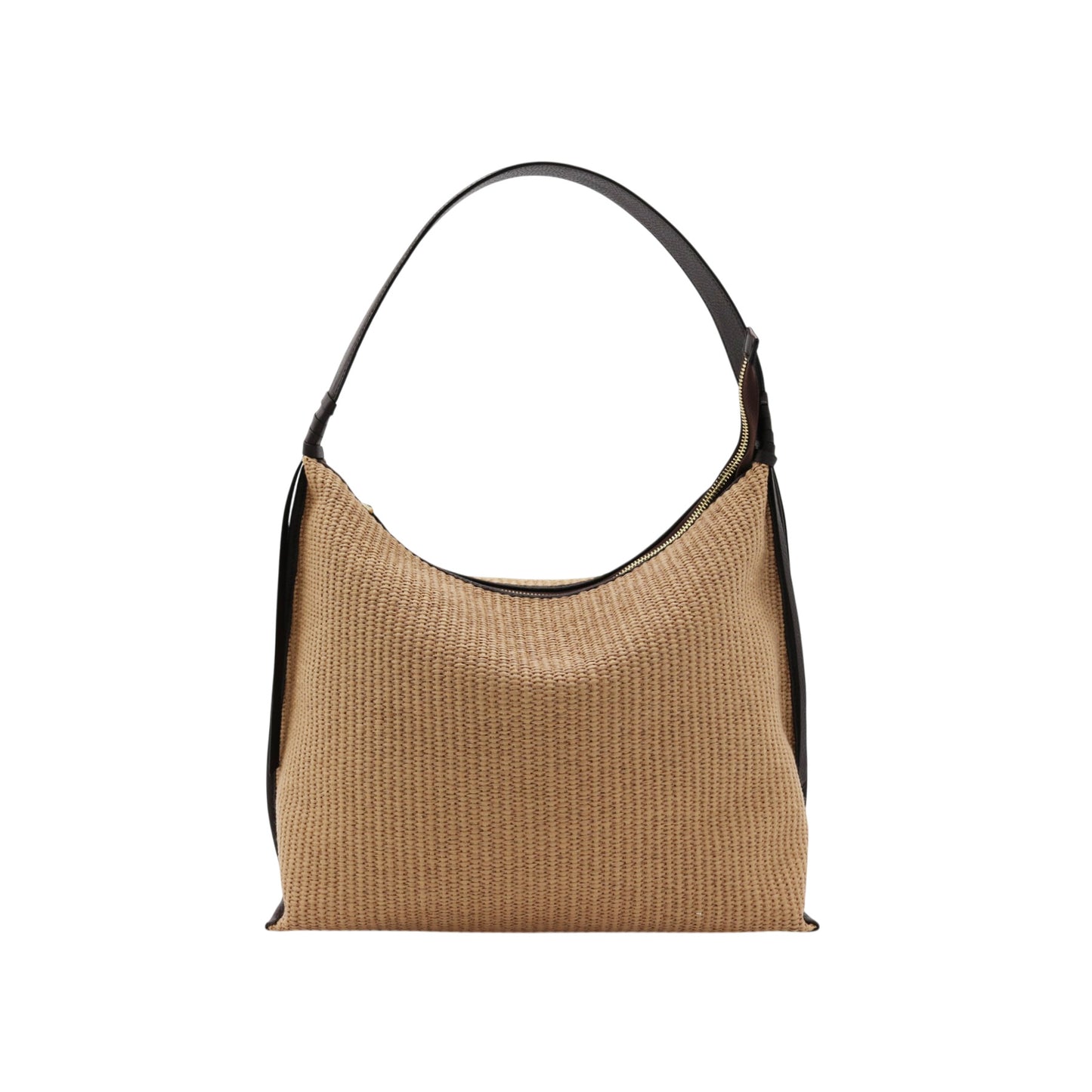 11038 - Raffia/Leather Bags