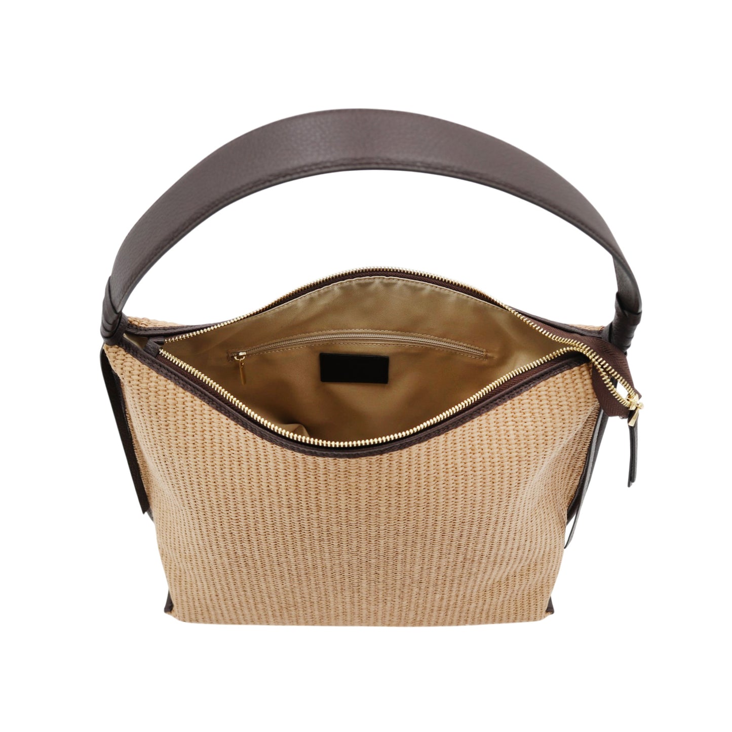 11038 - Raffia/Leather Bags